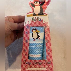 Moisturizing Foot Lotion, with cozy socks